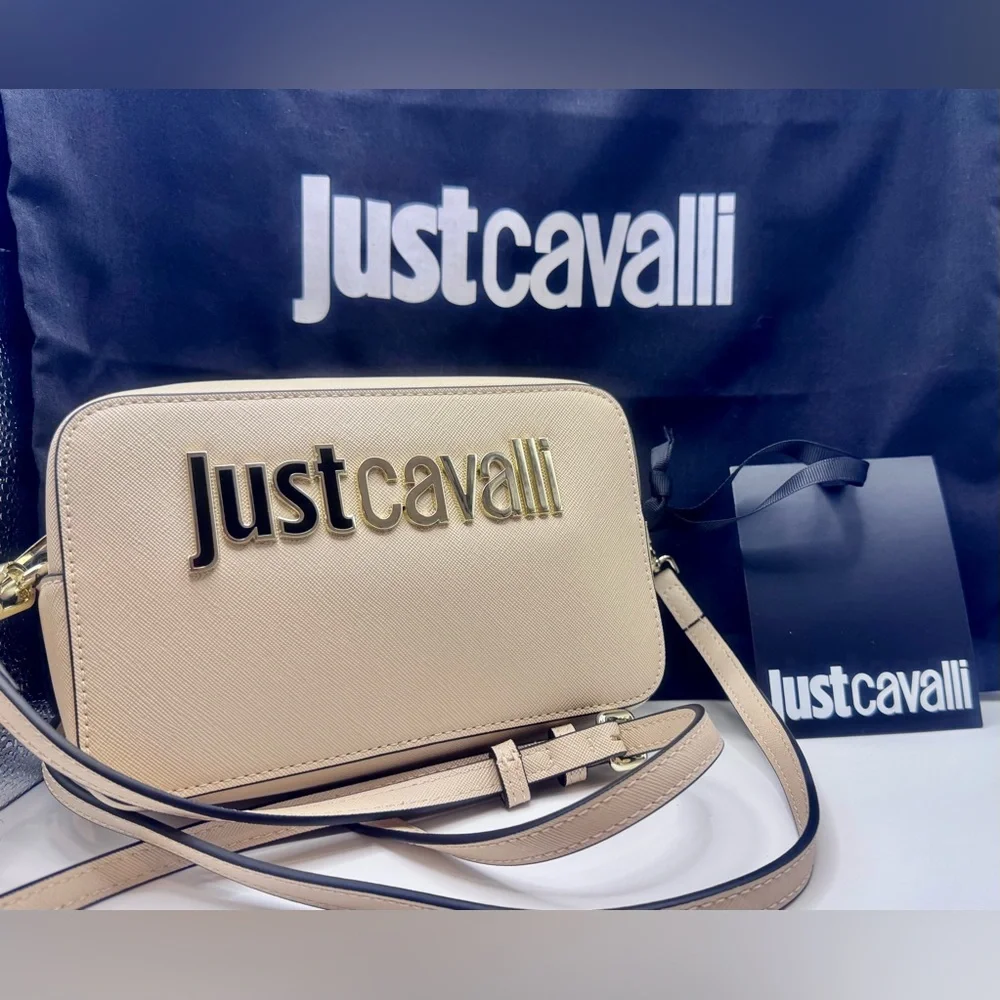 Roberto Cavalli “Just Cavalli” Mini Range B Crossbody Bag NWT!! - Picture 4 of 16